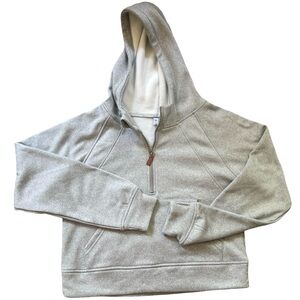 Laslulu (NWOT) Women’s Half Zip Cropped Hoodie Fleece Lined Pullover Sweatshirt